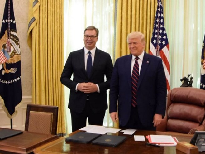 Александар Вучић и Доналд Трамп (фото:instagram.com) Александар Вучић и Доналд Трамп (фото:instagram.com) -