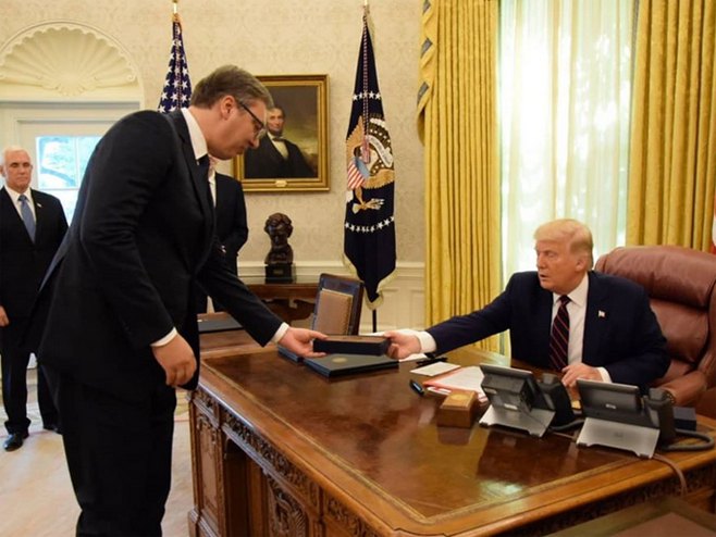 Александар Вучић и Доналд Трамп (фото:instagram.com) Александар Вучић и Доналд Трамп (фото:instagram.com) -