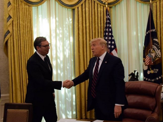 Александар Вучић и Доналд Трамп (фото:instagram.com) Александар Вучић и Доналд Трамп (фото:instagram.com) - Фото: РТРС