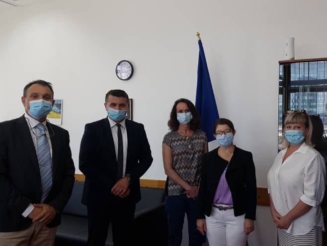 Делегација СЗО у посјети Министарству цивилних послова у Савјету министара Делегација СЗО у посјети Министарству цивилних послова у Савјету министара - Фото: РТРС