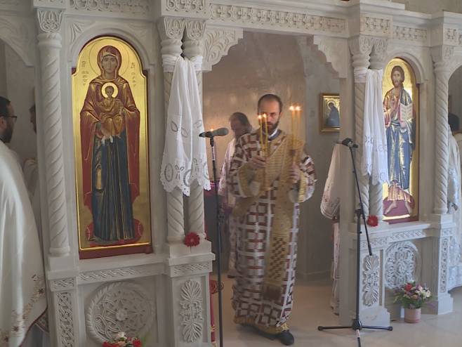 Манастир Рођења Светог Јована Крститеља у Јасеновцу - парастос Манастир Рођења Светог Јована Крститеља у Јасеновцу - парастос - Фото: РТРС