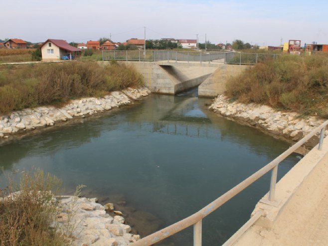 Бијељина - реконстукција Мајевичког ободног канала и канала Глоговац - Фото: СРНА