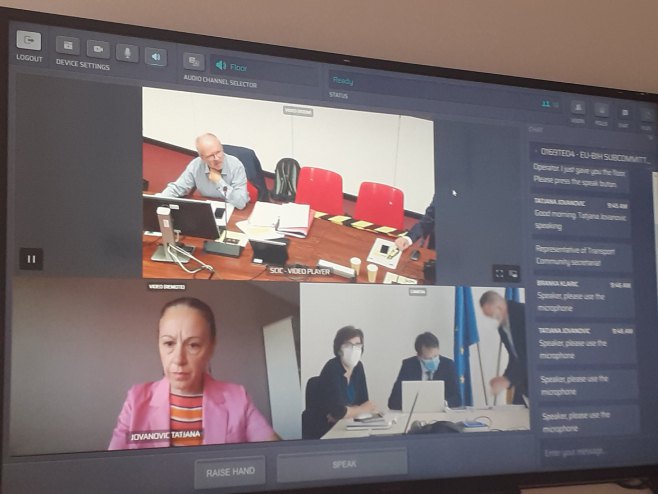 Дирекција за европске интеграције - видео-конференција Дирекција за европске интеграције - видео-конференција - Фото: СРНА