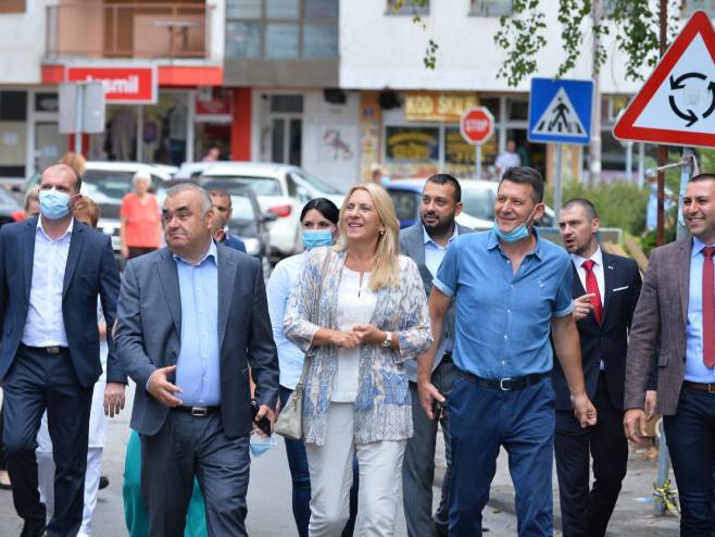 Цвијановић у Зворнику Цвијановић у Зворнику - Фото: РТРС