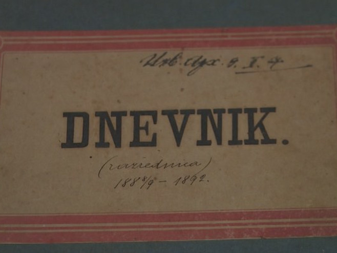 Школски дневник из 1880. године Школски дневник из 1880. године - Фото: РТРС
