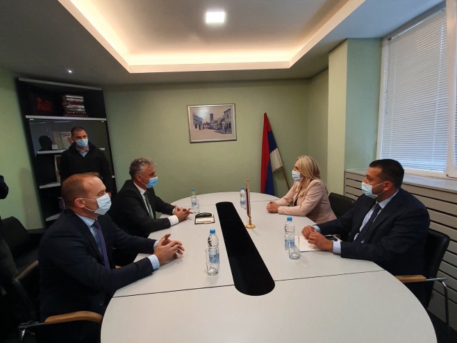 Цвијановић у Невесињу Цвијановић у Невесињу - Фото: РТРС