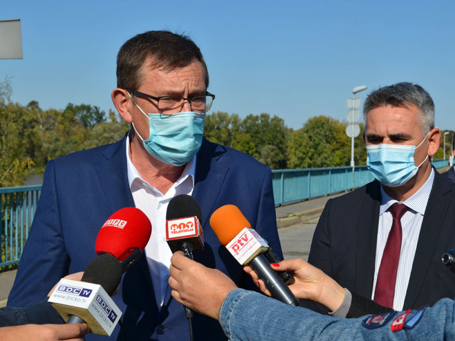 Војин Митровић у Брчком Војин Митровић у Брчком - Фото: СРНА