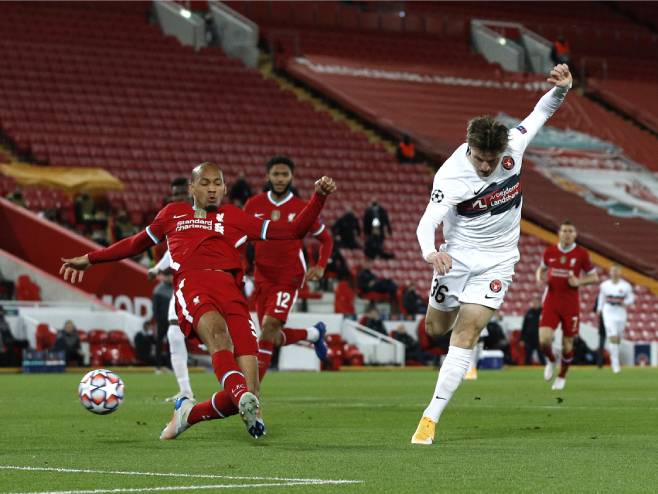 Liverpul - Midtjiland (Foto: twitter.com/fcmidtjylland) 