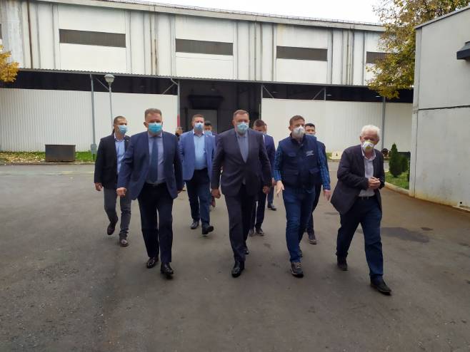 Milorad Dodik u posjeti PMP "Јelšingrad" (foto: SRNA)