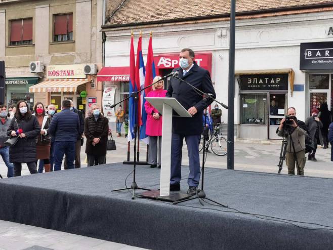 Додик у Бијељини Додик у Бијељини - Фото: СРНА
