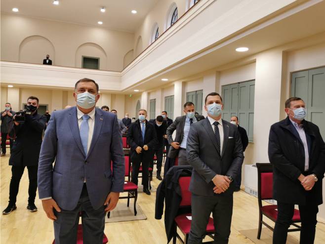 Milorad Dodik u Bijeljini (foto: SRNA)