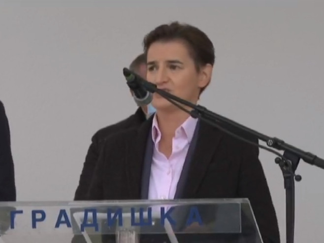 Ана Брнабић - Нова Топола Ана Брнабић - Нова Топола - Фото: РТРС