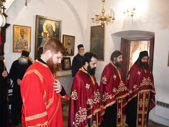 U Cetinjskom manastiru odslužen pomen blaženopočivšem Patrijarhu (foto: mitropolija.com) 