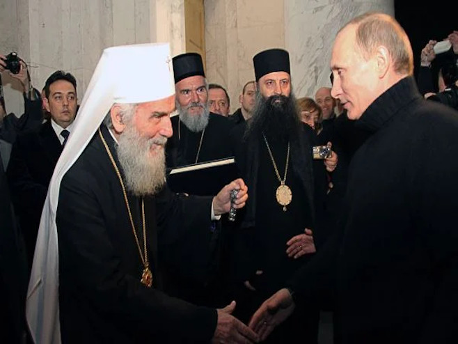 Патријарх Иринеј и Путин (Foto: spc.rs) Патријарх Иринеј и Путин (Foto: spc.rs) -