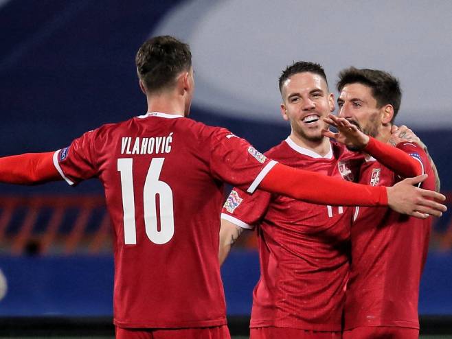 Фудбалери Србије (Фото: @FSSrbije) - Фото: Тwitter