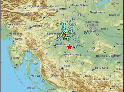 Земљотрес код Загреба (ФОТО: ЕМСЦ) - 