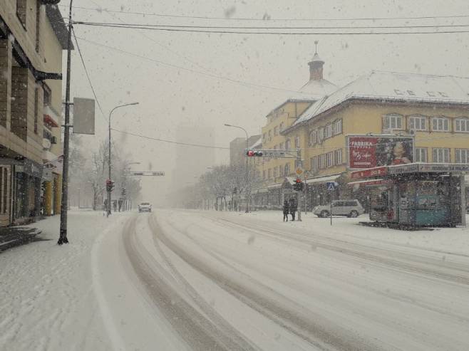 Бањалука под снијегом Бањалука под снијегом - Фото: РТРС