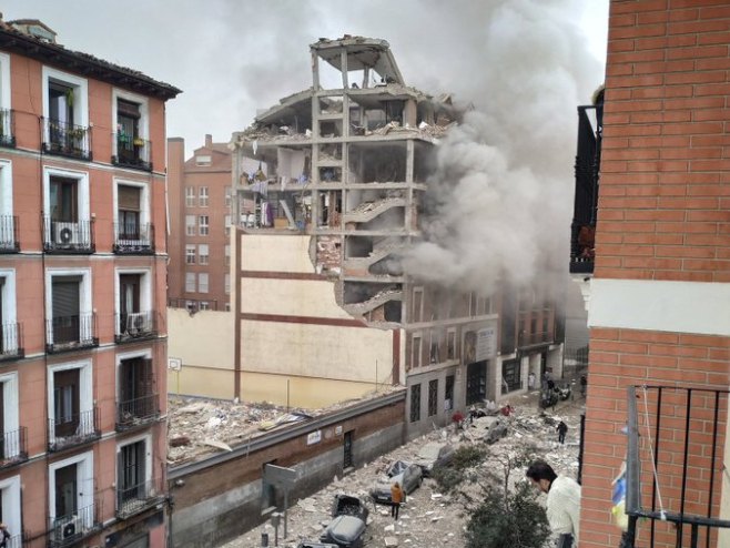 Експлозија у Мадриду - Фото: Тwitter