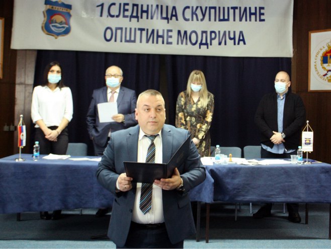 Конститутивна сједница Скупштине општине Модрича Конститутивна сједница Скупштине општине Модрича - Фото: СРНА