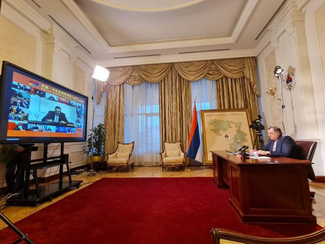 Милорад Додик, конференција 17 плус један Милорад Додик, конференција 17 плус један - Фото: РТРС