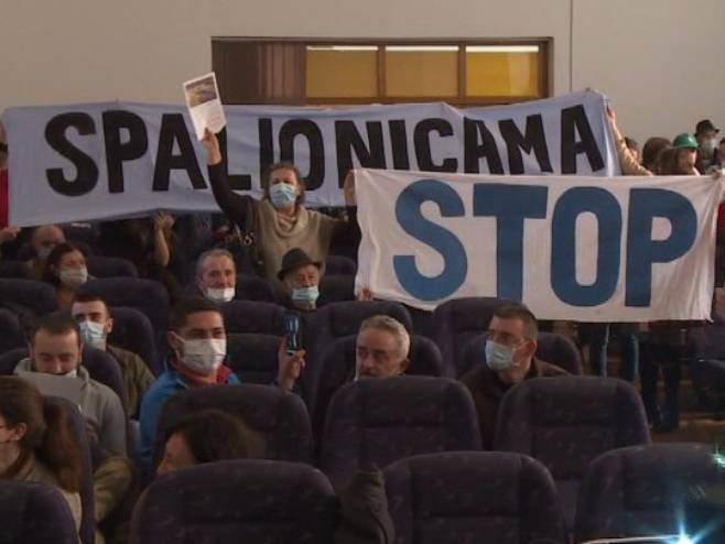 Босански Петровац - протест Босански Петровац - протест - Фото: РТРС