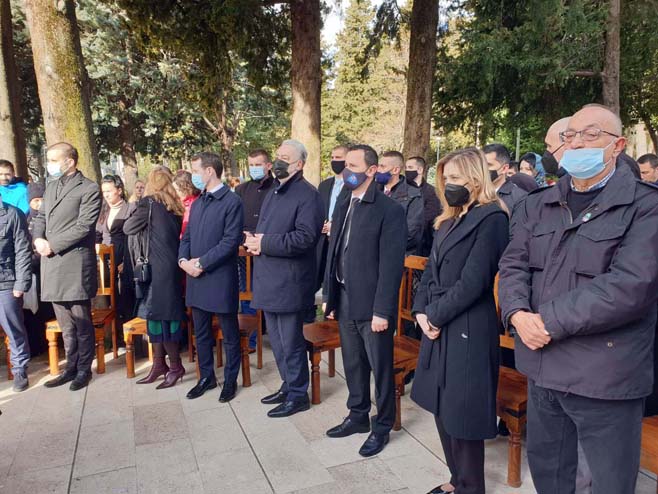 Trebinje: Ćurić, Krivokapić, Davidović (Foto: SRNA)