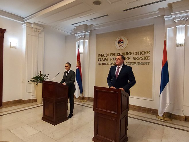 Додик и Стефановић конференција за новинаре Додик и Стефановић конференција за новинаре -