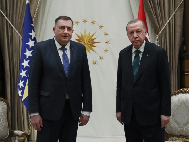 Milorad Dodik i Redžep Tajip Erogan (Foto: tccb.gov.tr) 
