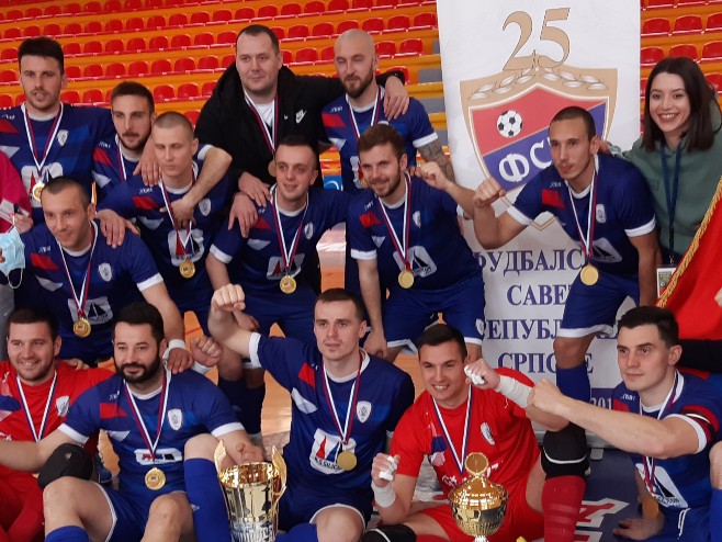 КМФ "Полицајац", побједник Купа Републике Српске КМФ "Полицајац", побједник Купа Републике Српске - Фото: РТРС