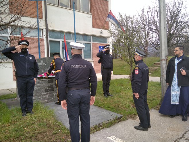 Полагање вијенаца, Источно Сарајево Полагање вијенаца, Источно Сарајево - Фото: СРНА