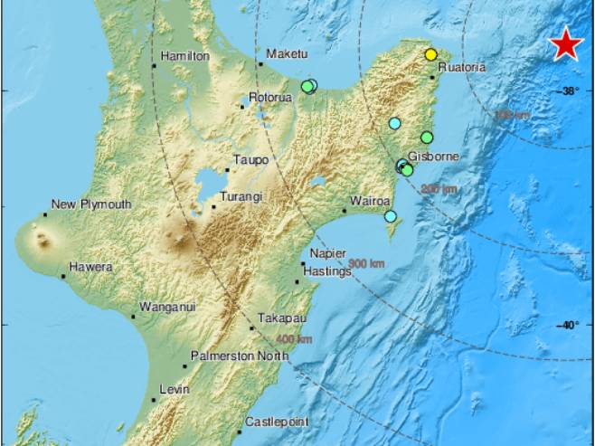 Земљотрес на Новом Зеланду - Фото: Тwitter