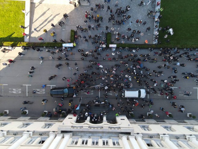 Протести у Бањалуци Протести у Бањалуци - Фото: РТРС