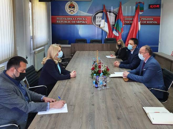 Предсједница Цвијановић у посјети општини Рибник Предсједница Цвијановић у посјети општини Рибник - Фото: РТРС