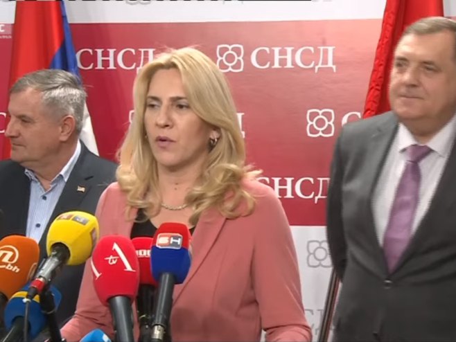 Жељка Цвијановић Жељка Цвијановић - Фото: РТРС