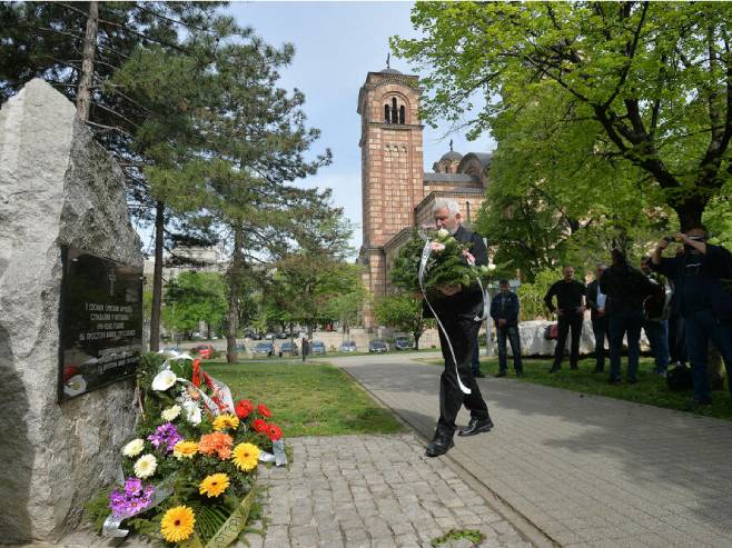 У Бограду одата почаст страдалим у "Бљеску" - Фото: ТАНЈУГ