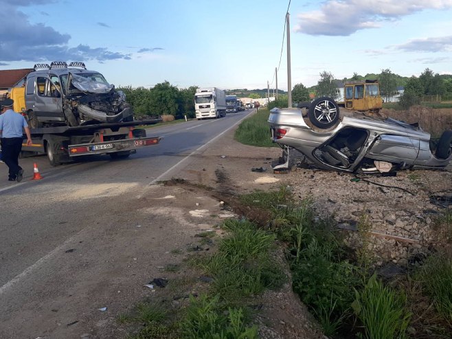 Велико Блашко - саобраћајна незгода Велико Блашко - саобраћајна незгода - Фото: РТРС