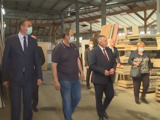 Вишковић у Приједору Вишковић у Приједору - Фото: РТРС