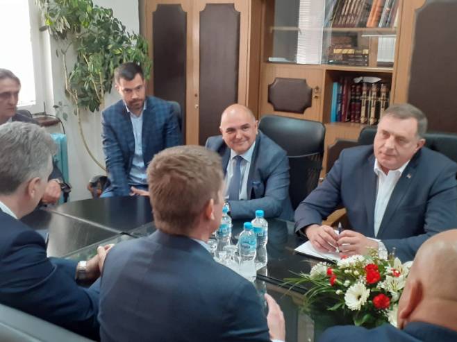 Milorad Dodik u Gacku (Foto: RTRS)
