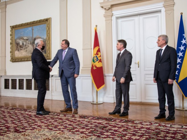 Кривокапић, Додик, Комшић и Џаферовић (фото: predsjednistvobih.ba) Кривокапић, Додик, Комшић и Џаферовић (фото: predsjednistvobih.ba) -