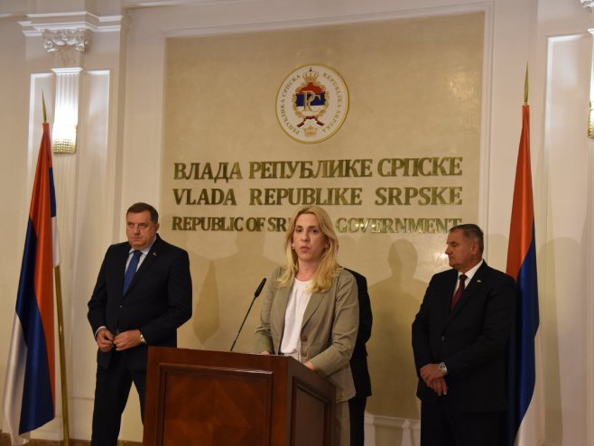 Конференција за медије након посебне сједнице Владе Републике Српске Конференција за медије након посебне сједнице Владе Републике Српске - Фото: Тwitter