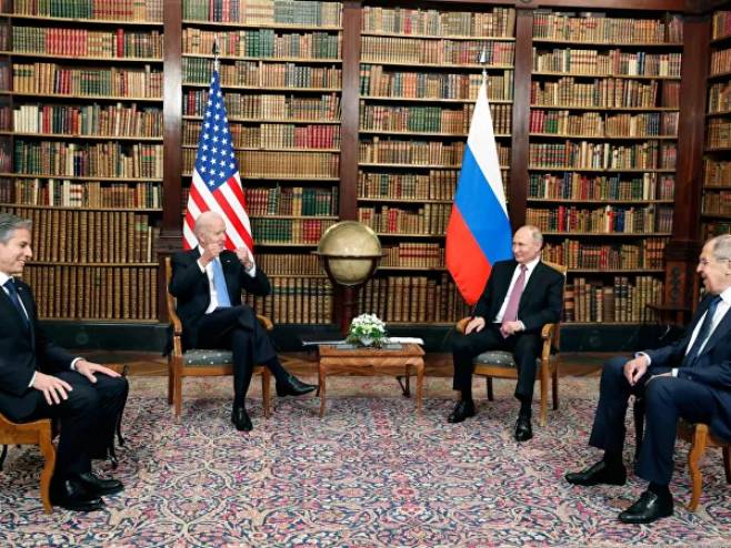Бајден и Путин у Женеви (Фото: POOL) Бајден и Путин у Женеви (Фото: POOL) -