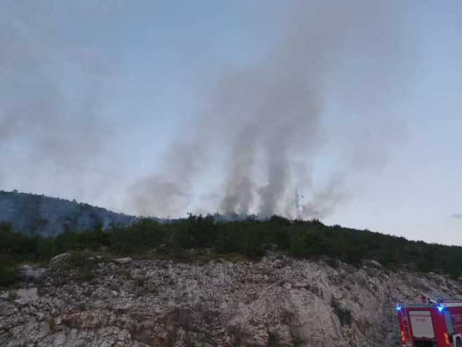 Trebinje - požar - Foto: SRNA Trebinje - požar - Foto: SRNA