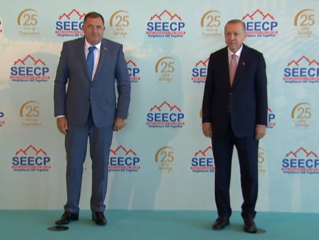 Милорад Додик и Реџеп Тајип Ердоган Милорад Додик и Реџеп Тајип Ердоган - Фото: РТРС