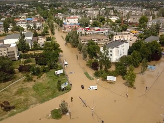 Поплаве на Криму - Фото: Screenshot