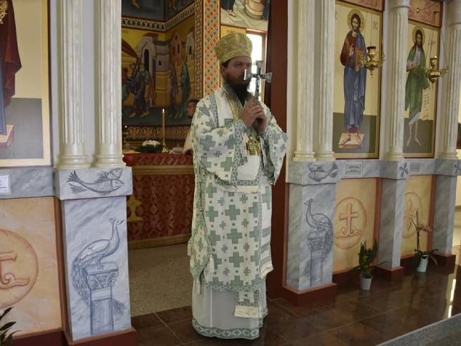 Бихаћ: Владика Сергије служио Свету Литургију Бихаћ: Владика Сергије служио Свету Литургију - Фото: РТРС