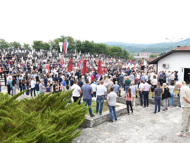 Братунац-централна комеморација за 3.267 Срба - Фото: Тwitter