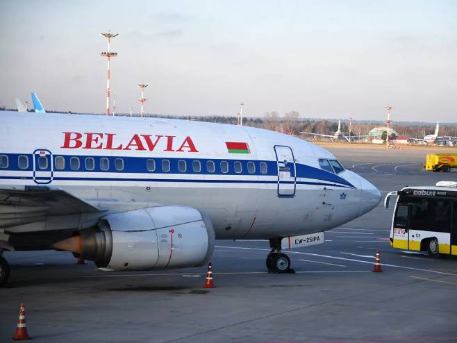 Бјелоруски авион (Фото:Sputnik / Илья Питалев) - 