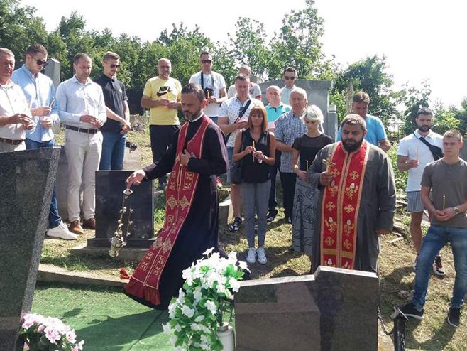 Помен дјечаку Слободану Стојановићу Помен дјечаку Слободану Стојановићу - Фото: СРНА