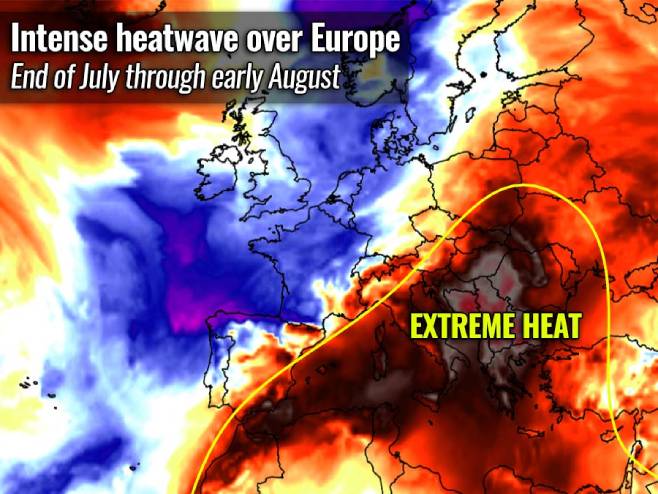 Топлотни талас (Фото: severe-weather.eu) - 