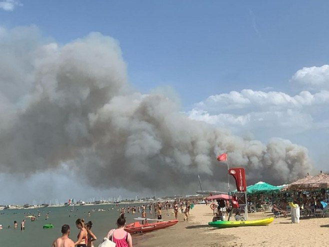 Пожар у Италији (фото: Notizie Audaci) - 